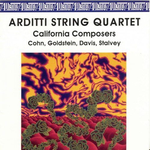 Stalvey: String Quartet 1989 - Davis: Bleeding Particles - Cohn: Eye of Chaos - Goldstein: Aspen Quartet (California Composers)