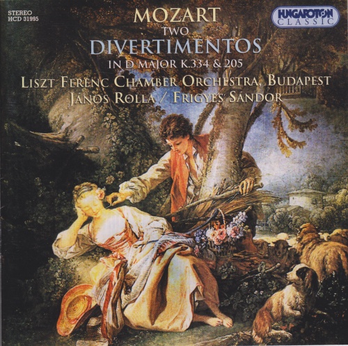 Divertimento in D Major, K. 205*: II. Menuetto
